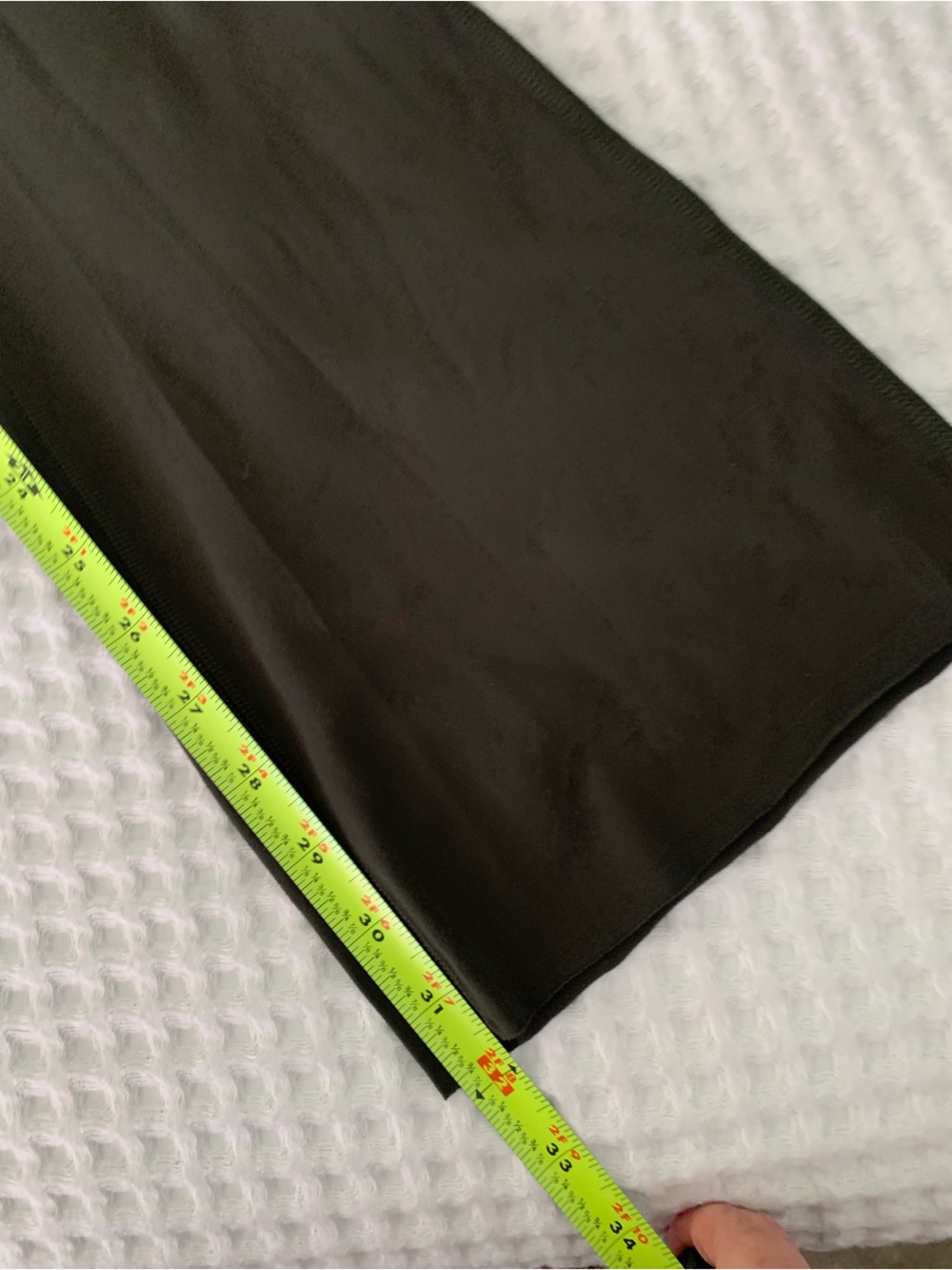 Vuori Women's Olive Green Flare Yoga Pants size XXS Tall EUC - Picture 5 of 5